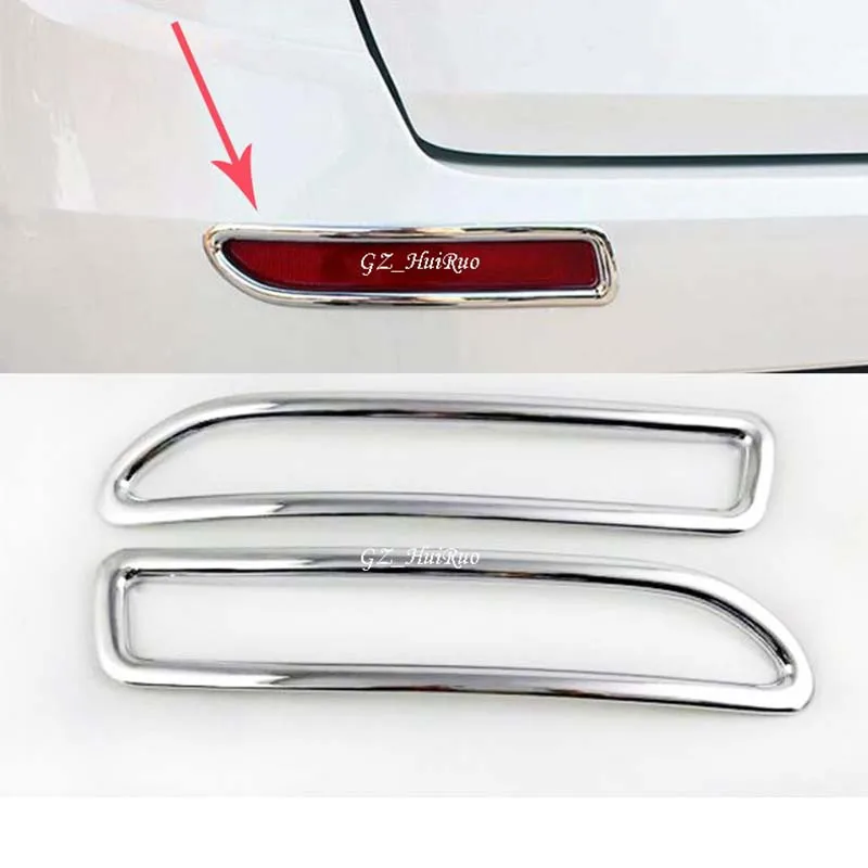 

2 шт. ABS хром задний противотуманный фонарь лампа ободок Накладка для Renault Koleos 2017