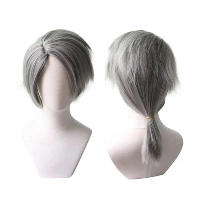 Аниме! Мужской костюм для косплея Готическая униформа искусственная кожа