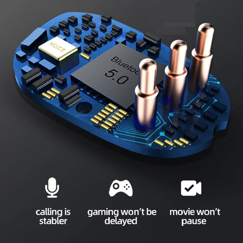 ES01 Bluetooth 5 0 наушники-вкладыши TWS с IPX5 Водонепроницаемый 3D стерео Беспроводной