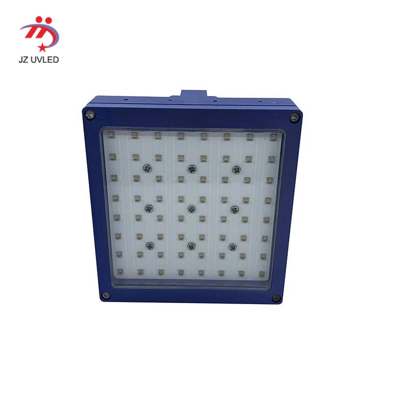 100*100mm Uv gel curing lamp for LCD production line production shadowless glue curing 365nm Ultraviolet light exposure lamp