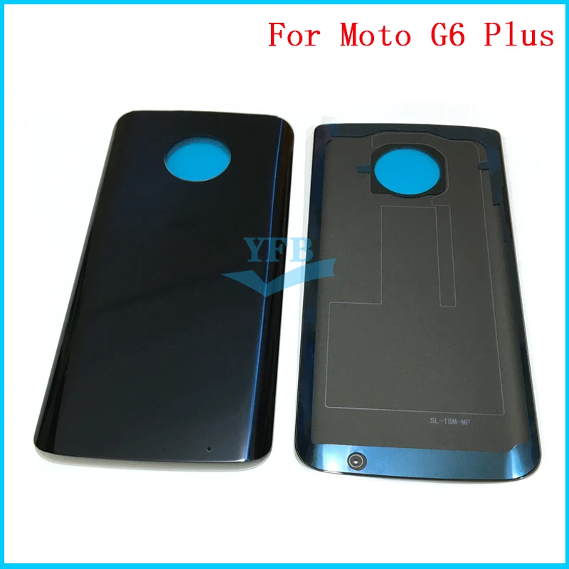 Оригинальная задняя крышка батарейный отсек корпуса для Motorola Moto G6 Plus xt1926|Корпусы