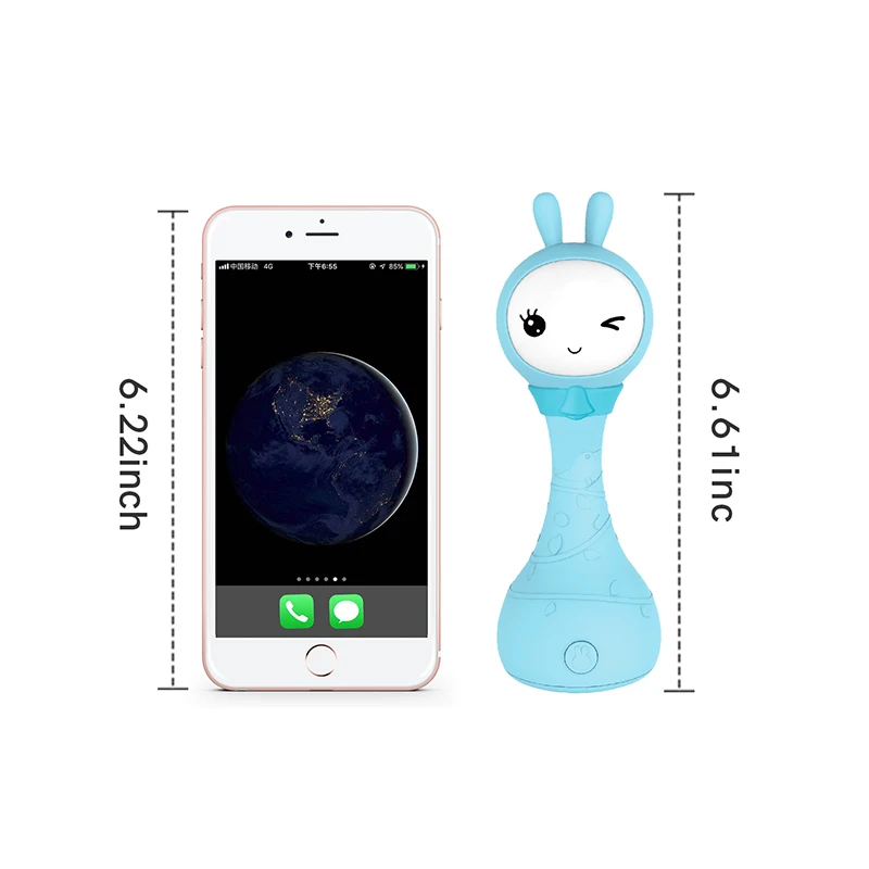 

Alilo yoyo R1S kids MP3 players Undefined robot toy Nursery Rhymes Stories Music built-in rechargeable battery for babies Gift