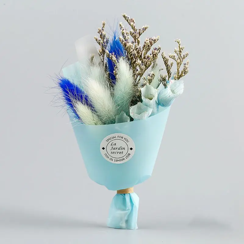 Горячий букет из сушеных цветов на день Святого Валентина подарок матери Новый