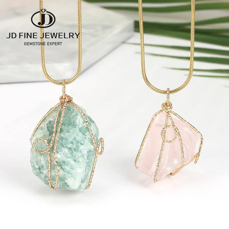 Новинка Классическая Подвеска из натурального камня ручной работы JD подвеска