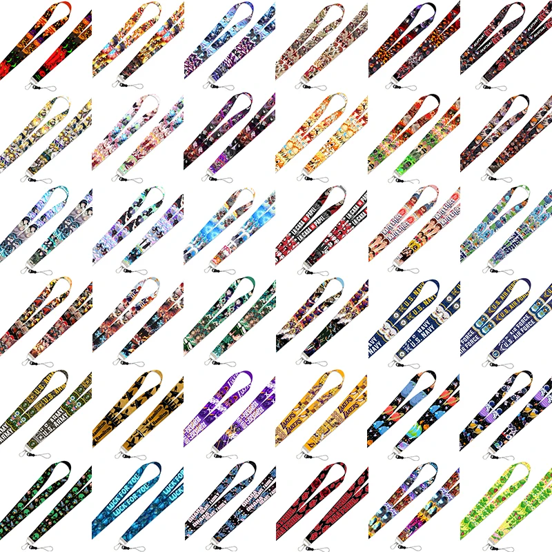 

Mobile Phone Strap Rope Landyard for Keys ID Card Lariat Lanyard Cute Cartoon Series Neck straps for Phone Case