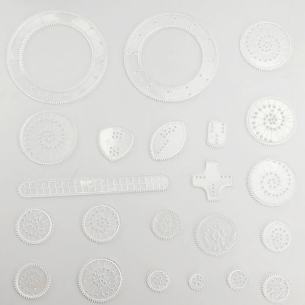 Обучающие игрушки для детей Спирограф игровой набор спиральный дизайн