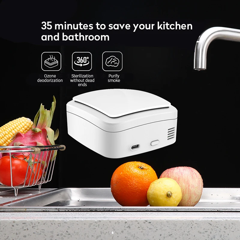Бытовой портативный стерилизатор воздуха очиститель с USB аккумулятором озонатор