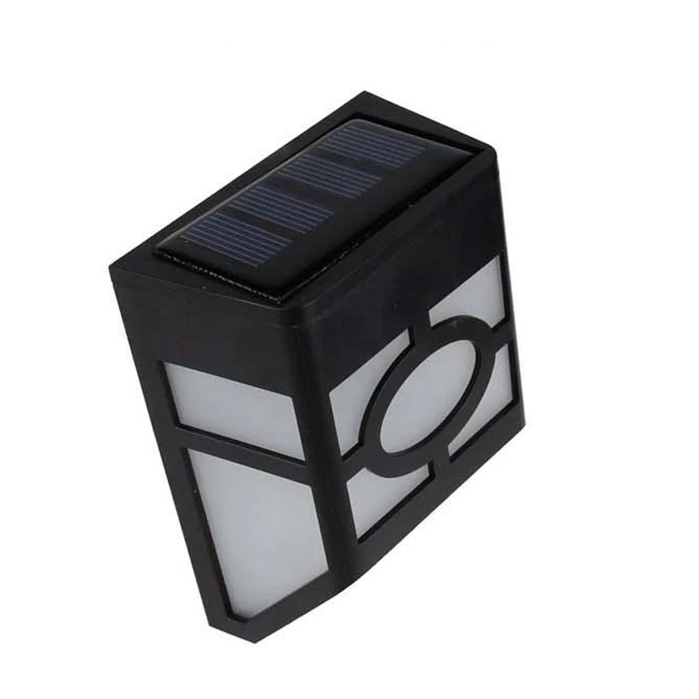 Настенная лампа на солнечной батарее 2 светодисветодиодный Уличный настенный