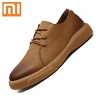 Мужские кожаные кроссовки на плоской подошве, размеры 37-47