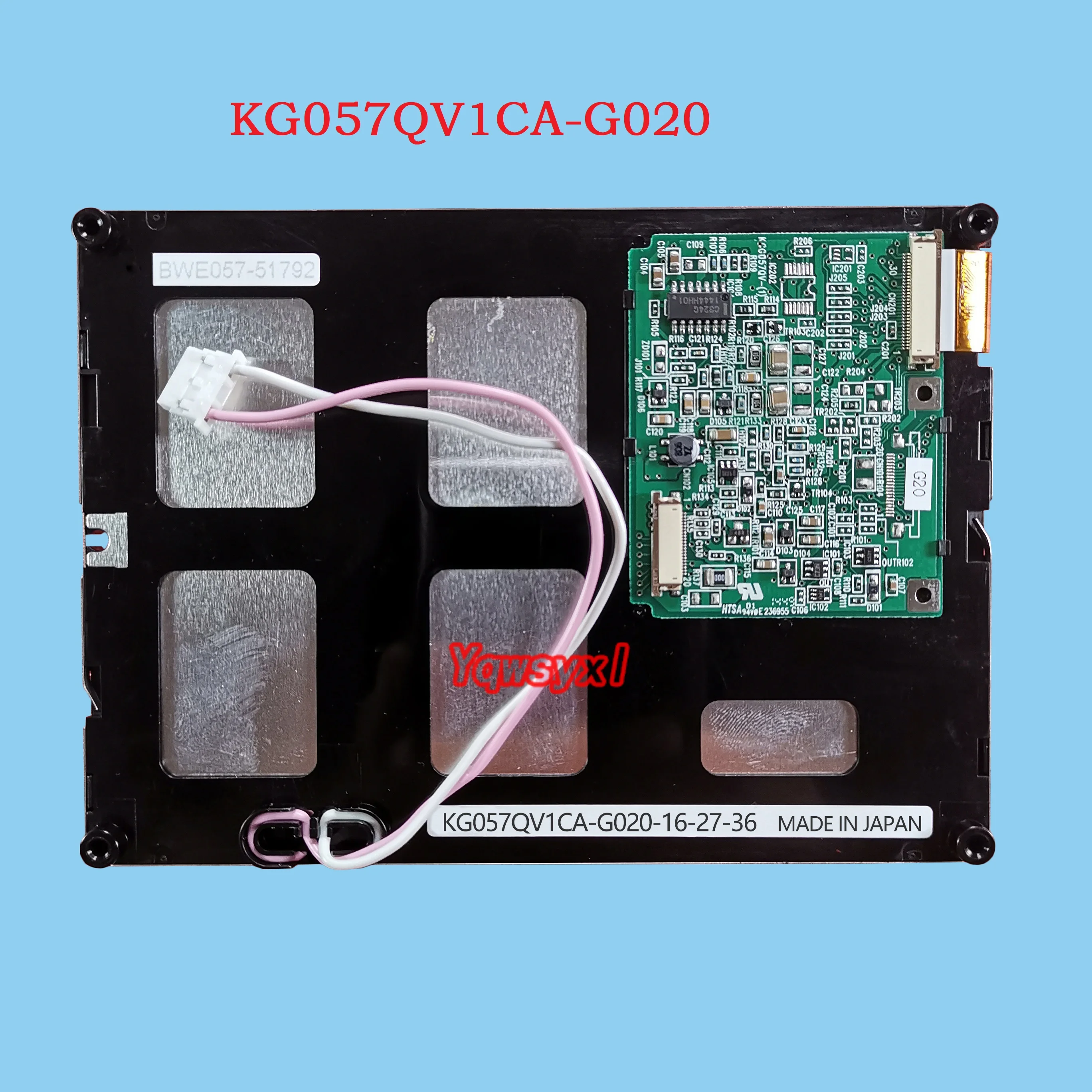 Оригинальная 5 7 дюймовая ЖК панель Yqwsyxl для Kyocera KG057QV1CA G020 запасная деталь