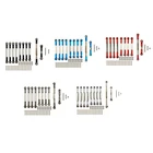 Для WPL C14 C24 C24-1 B14 B24 116 RC автомобиль металлические детали для модернизации тяга рулевого управления Соединительная тяга набор аксессуаров