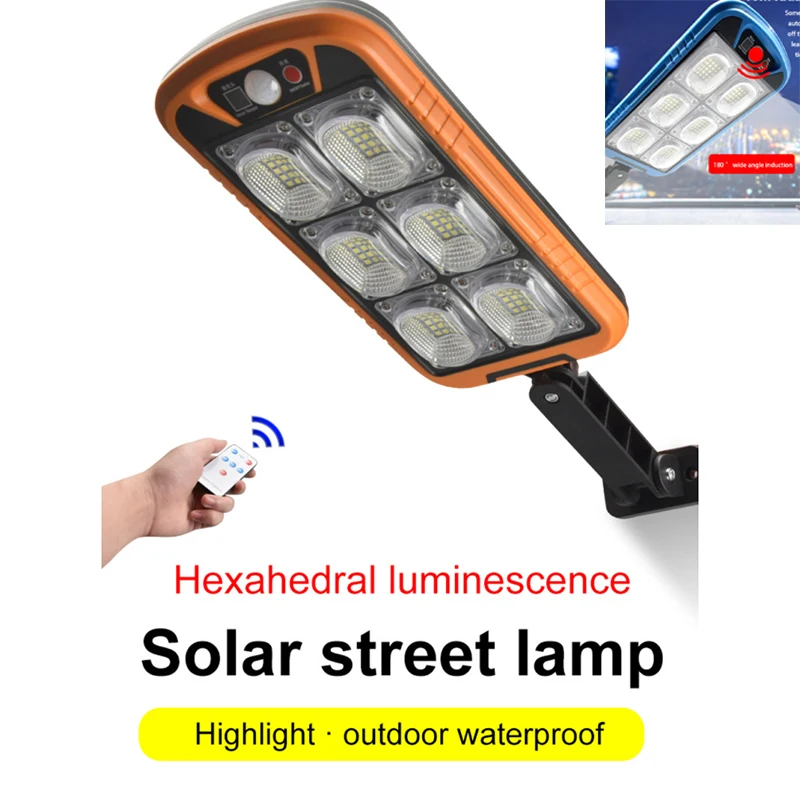 

10W 150LED 150COB Solar Street Lights Outdoor Security Light Wall Lamp Waterproof PIR Motion Sensor Smart Remote Control Lamp