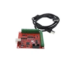 4-осевой USB-контроллер движения с ЧПУ Mach3, Драйвер шагового двигателя с сервоприводом, разрывная плата, карта MPG для маршрутизатора, гравировки, ноутбука, настольного ПК