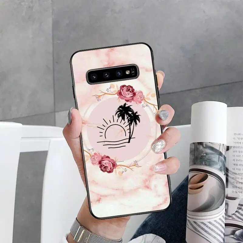 Мягкий силиконовый чехол для телефона Samsung S6 S7 edge S8 S9 S10 e plus A10 A50 A70 note8 J7 2017 |