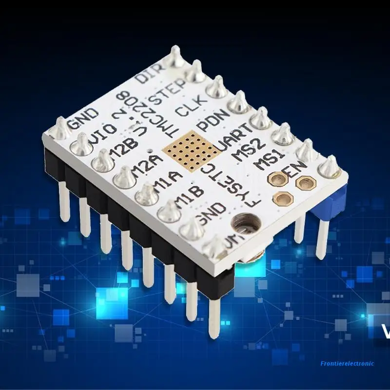 Драйвер шагового двигателя MKS TMC2208 2208 StepStick V2.1 с радиатором для 3D-принтера |
