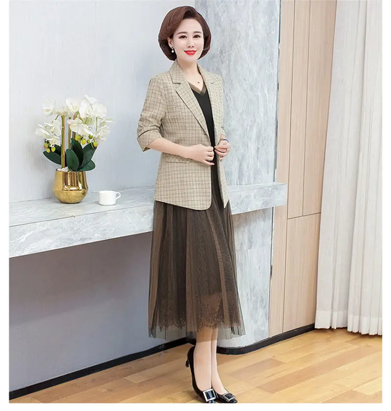Весенний костюм новинка 2020 женское весенне-осеннее пальто для женщин среднего