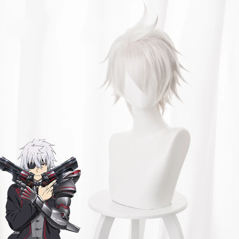 wig Аниме Arifureta Shokugyou de Sekai Saikyou Hajime Nagumo косплей костюм от обыденного мира сильнейший костюм на заказ - Цвет: wig