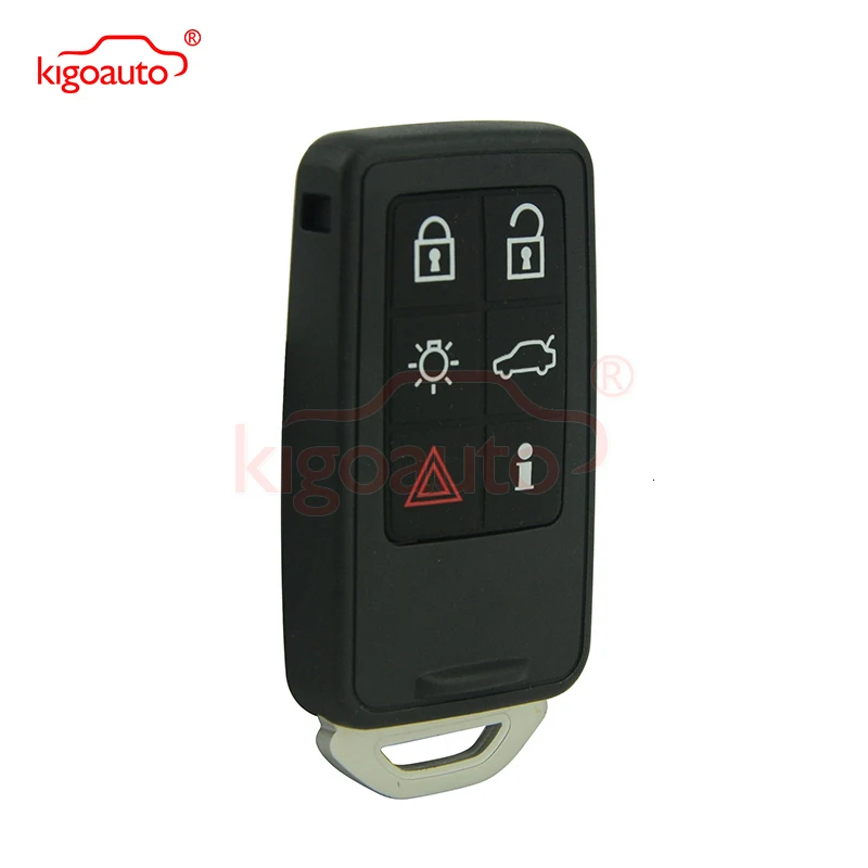 Корпус умного ключа оболочки крышки 6 кнопок для Volvo XC70 V70 XC60 S80 S60 2008 2009 2010 2011