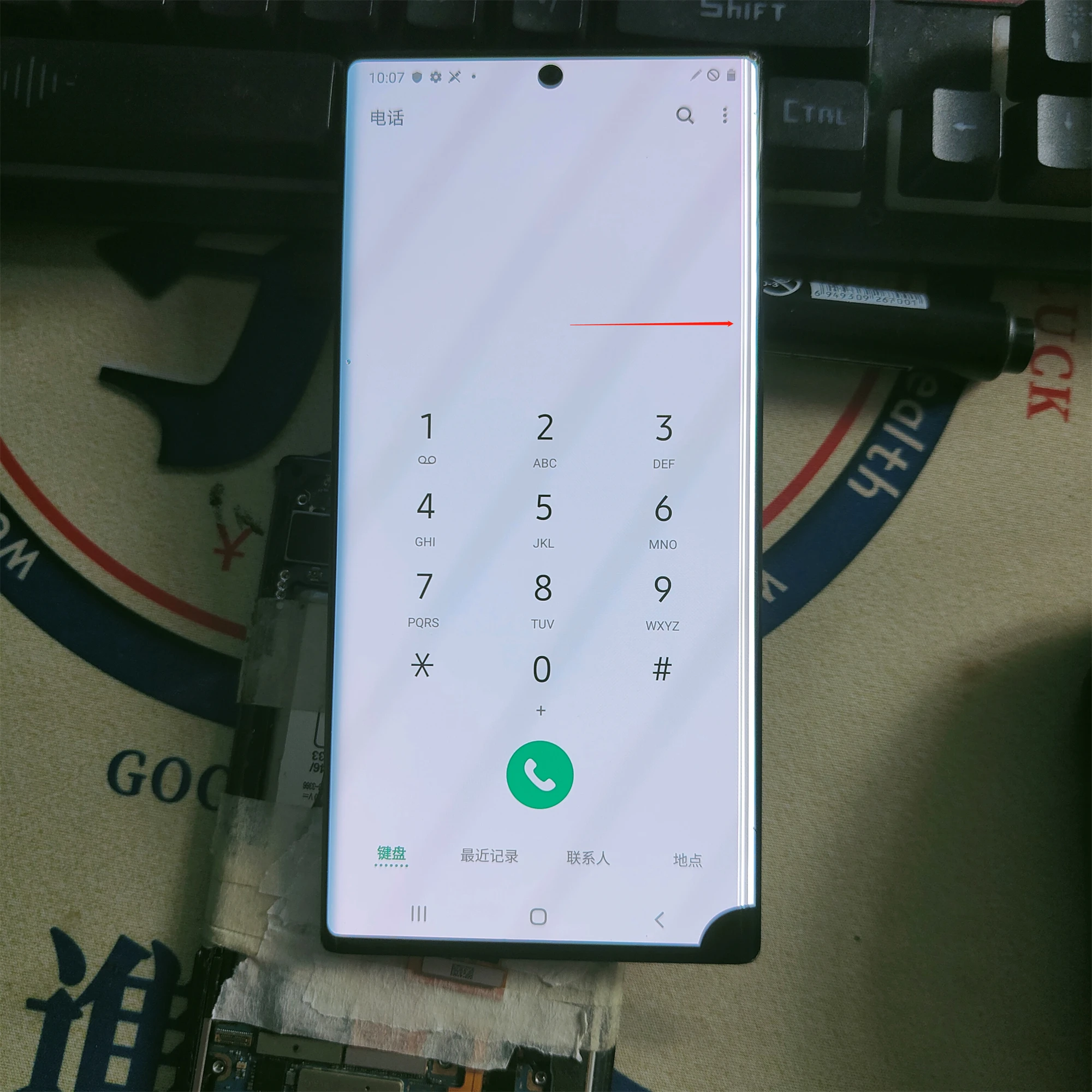 Оригинальный дефектный ЖК-дисплей для Samsung Galaxy Note 10 + N975F N975F/DS N975U Plus сенсорная