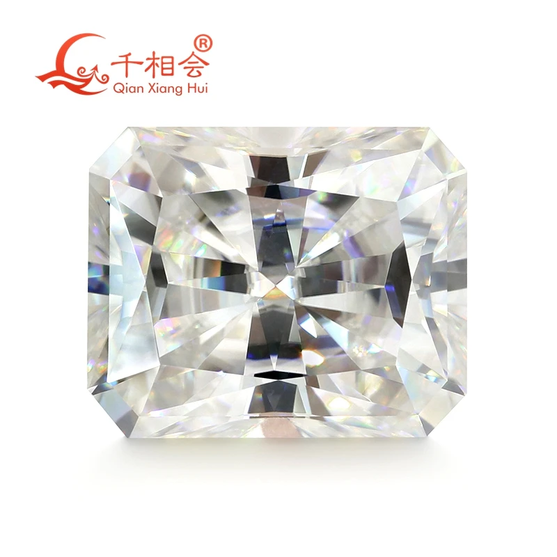 Муассаниты белого цвета DF GH IJ лучистый Ограненный Камень shpae Sic | Украшения и