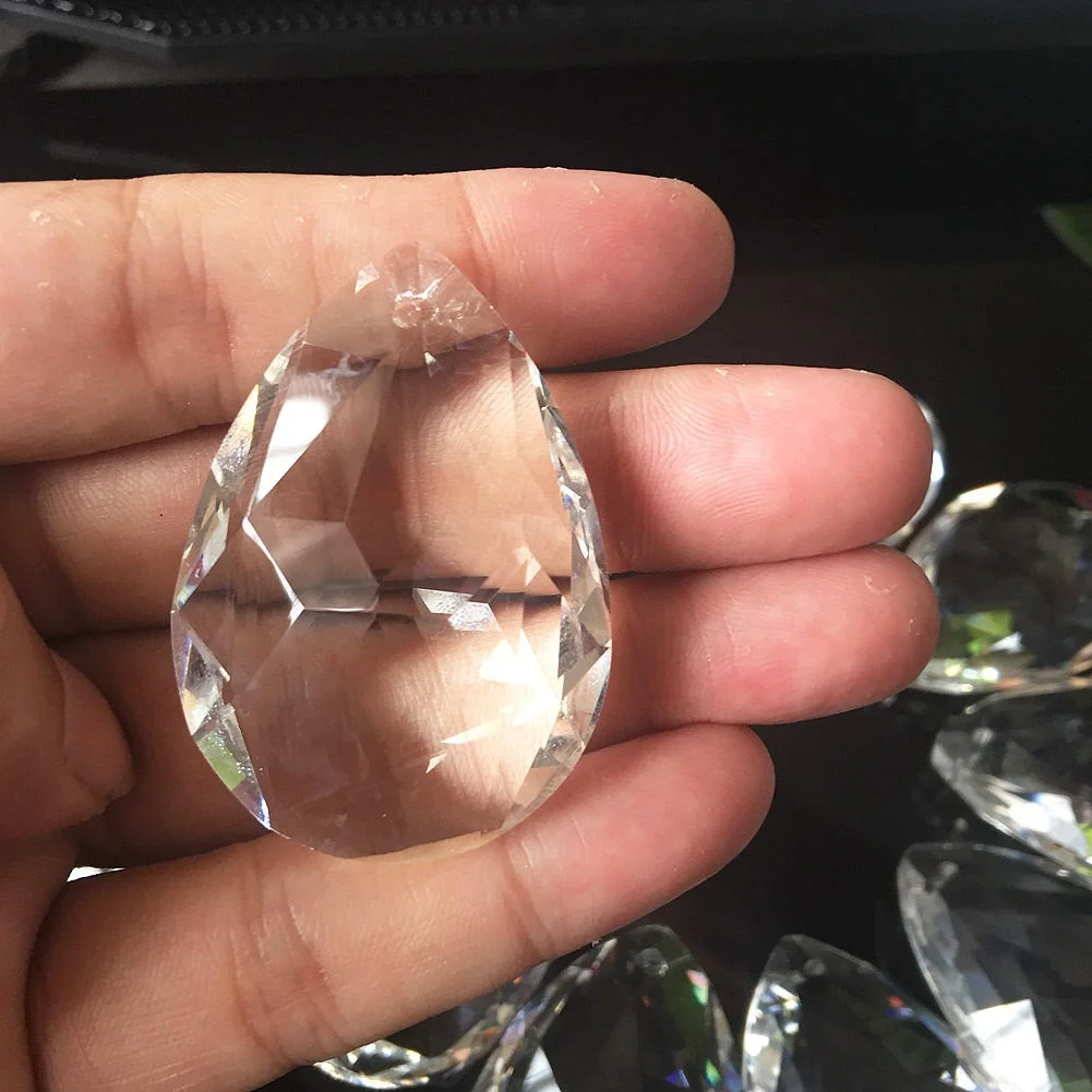 5 шт. 50 мм баугиния с украшением в виде кристаллов Стекло K9 хрустальная люстра