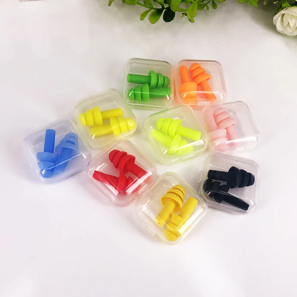 

Hot Soft Foam Ear Plugs Sound Insulation Ear Protection Earplugs Anti-Noise Sleeping Plugs For Travel Foam Soft Noise Reduction