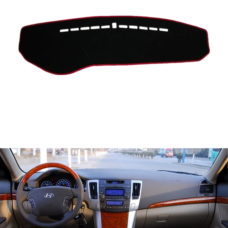 

for HYUNDAI sonata NF NFC 2009 dashboard mat Protective pad Shade Cushion Pad interior sticker car styling accessories