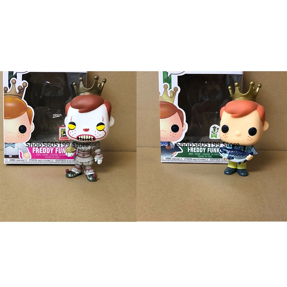 Freddy Pennywise с коробкой поп виниловые фигурки коллекционные модели игрушки для