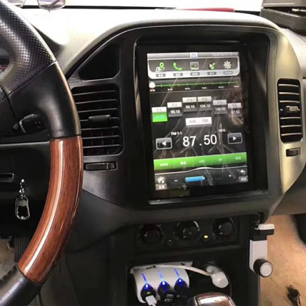 Автомобильный мультимедийный плеер стерео GPS DVD радио навигация Android экран для