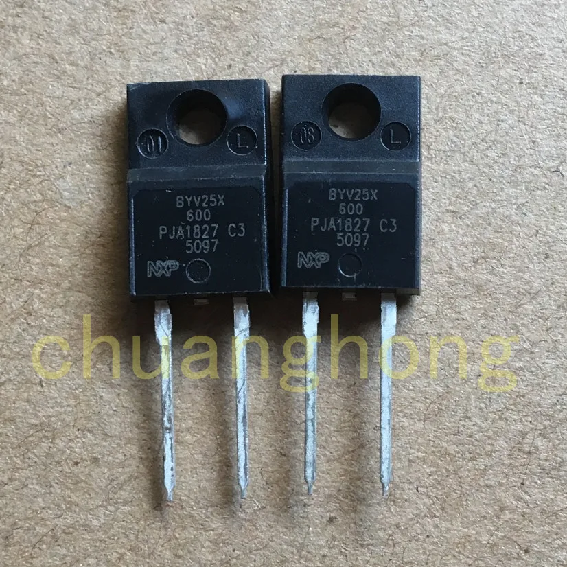 

1pcs/lot BYV25X600 original packing new Rectifier diode TO-220 BYV25X