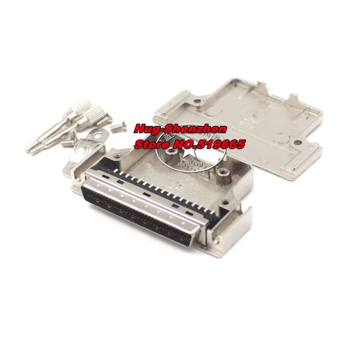 Md68m-AS SCSI соединитель железная оболочка с винтом HPDB68 68pin 68 сердечник провод штекер