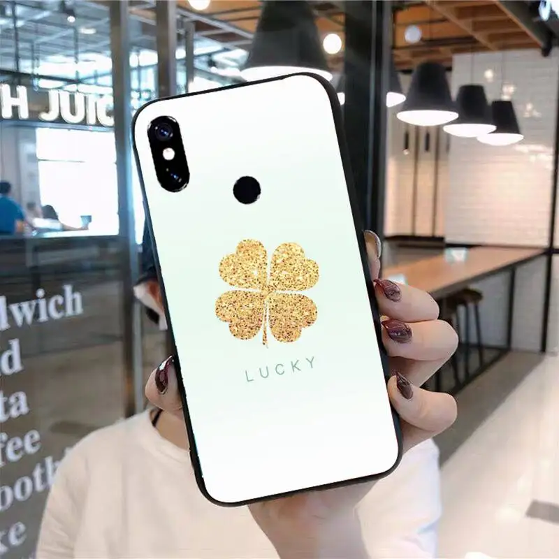 

Gold Rose Glitter Love Phone Case For Xiaomi Redmi 7 8 9t 9se k20 mi8 max3 lite 9 note 9s 10 pro