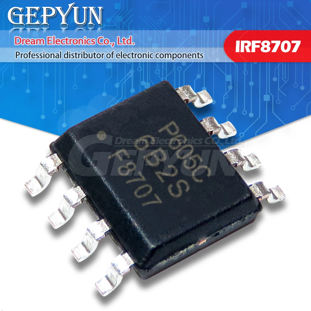 10 шт. IRF8707TRPBF SOP-8 IRF8707TR SOP IRF8707 SOP8 F8707 IRF8707G SMD