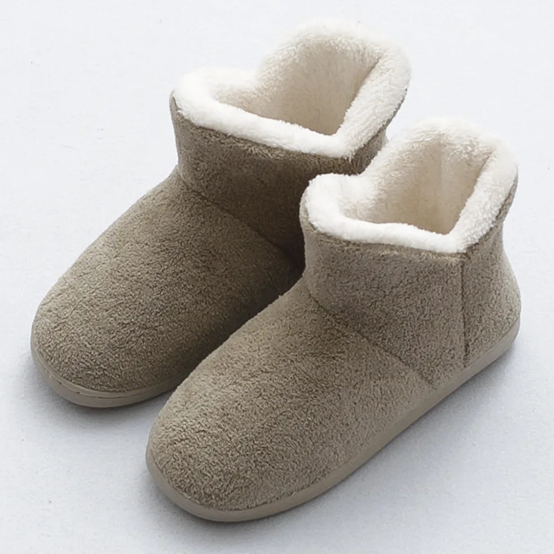 Тапки женские с пенным наполнителем эффектом памяти высокие домашние меховые