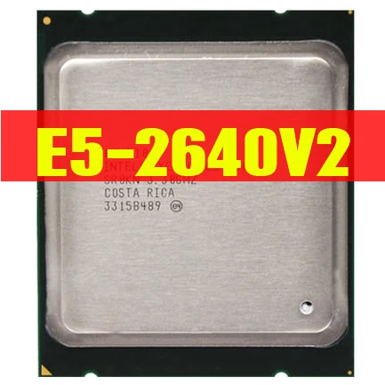 Xeon E5 2640 V2 SR19Z CPU X79 G материнская плата LGA2011 комбо 4 шт. * Гб = 16 памяти DDR3 ОЗУ PC3 10600R 1333