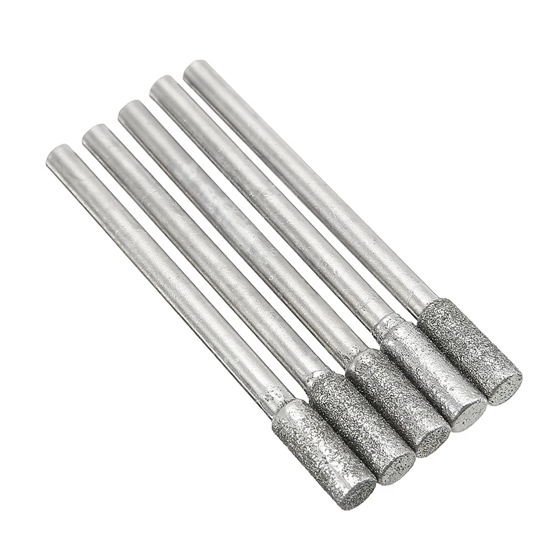 Сверла алмазные для роторного инструмента 4 мм 5 шт.