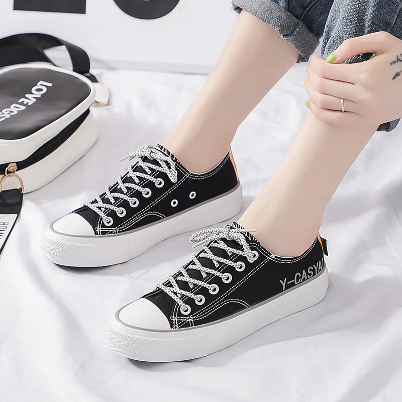 2020 летняя модная женская обувь Новая повседневная с низким верхом Обувь в стиле