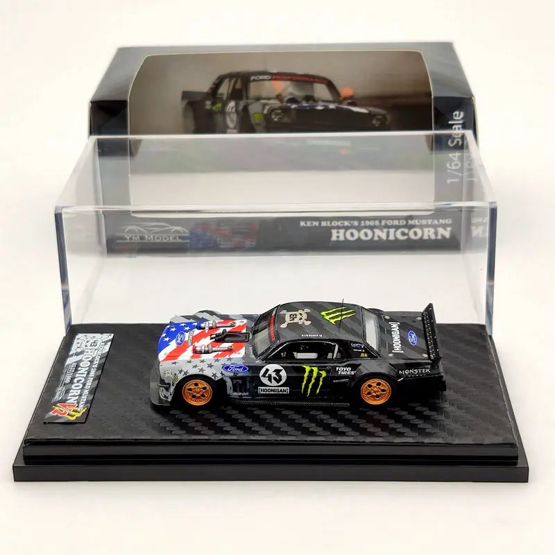 YM модель 1:64 для Ford Mustang 1965 Ken Block's Hoonicorn #43 версия 2 ограниченная| |