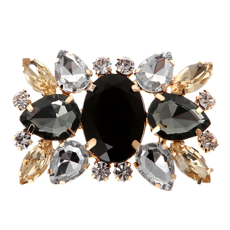 

2Pcs Rhinestone Wedding Bridal Shoe Clips Accessory DIY Decoration Vintage Style