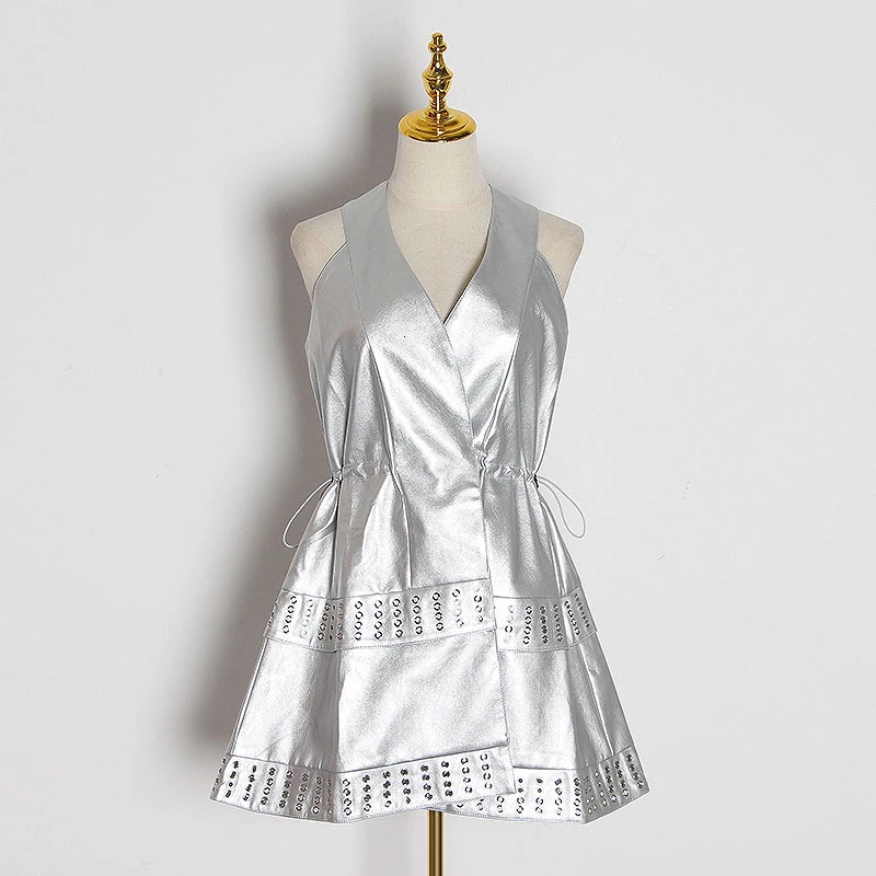 Лоскутные Платья с рюшами на завязках женские платья v-образным вырезом и