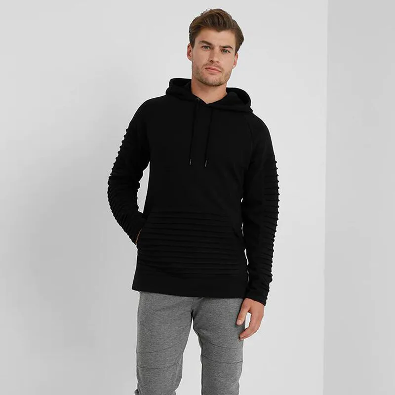 Толстовка с капюшоном для бега мужская спортивная толстовка тренировок
