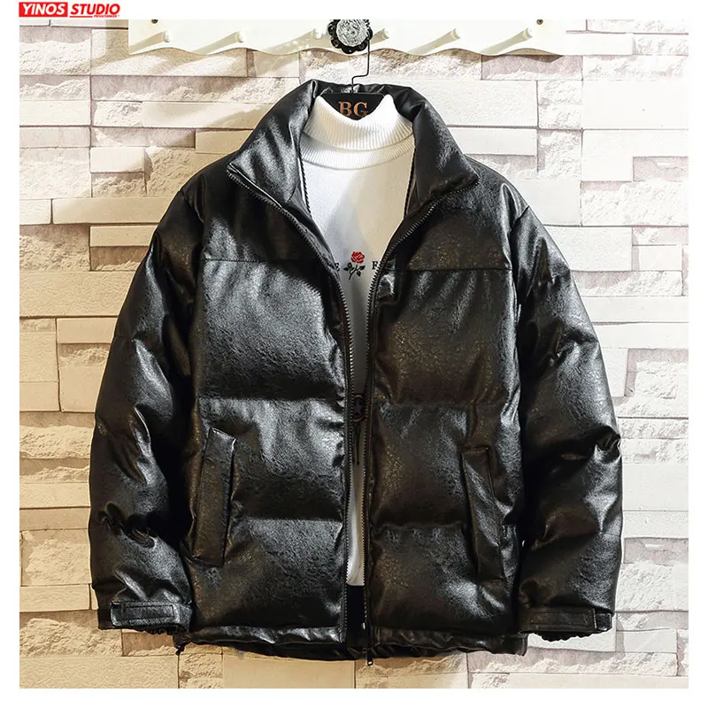 Дропшиппинг 2019 зимние стеганые хлопковые пальто Мужская толстая верхняя одежда