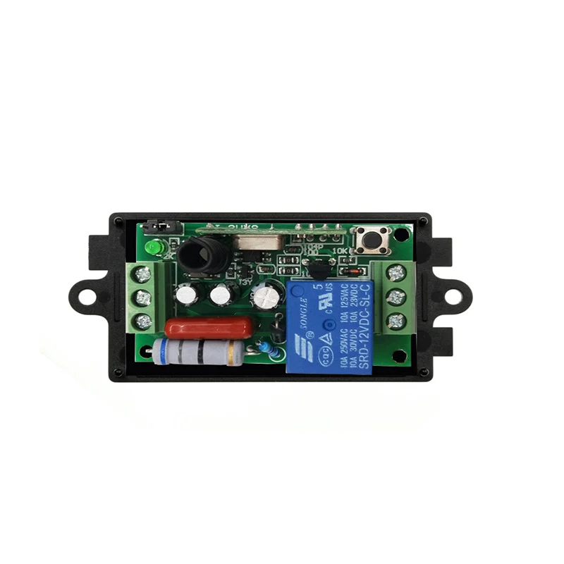 Модуль светильник оприемника с релейным выходом и сверхтонкими клавишами