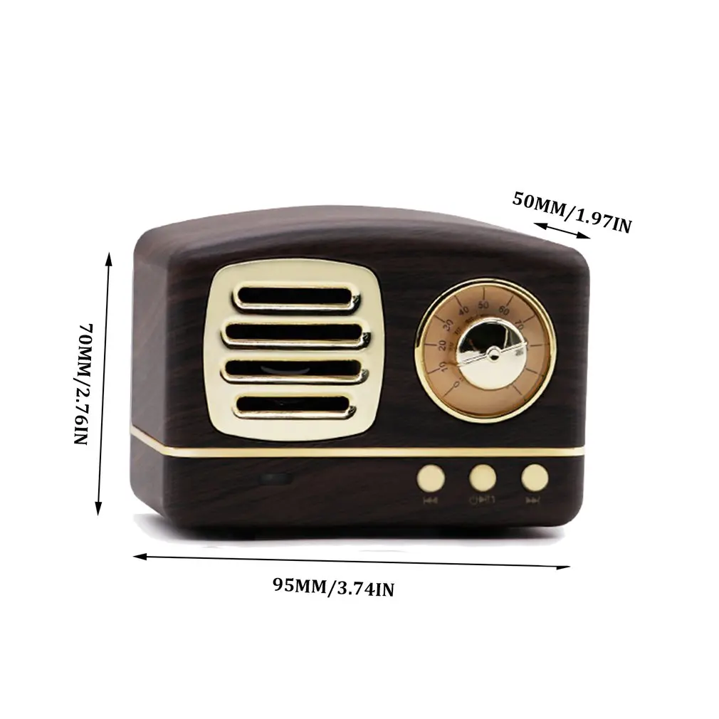 Ретро Bluetooth динамик HM11 altavoz bluetooth tronsmart Саундбар мини s громкий boombox 3D стерео HiFi Звук