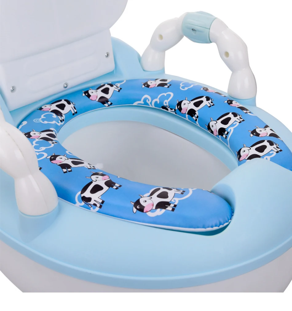 Детское сиденье для унитаза портативный многофункциональный дорожный стул горшки Детские писсуар обучение милый безопасный Горшок Дети писсуар Подушка Туалет