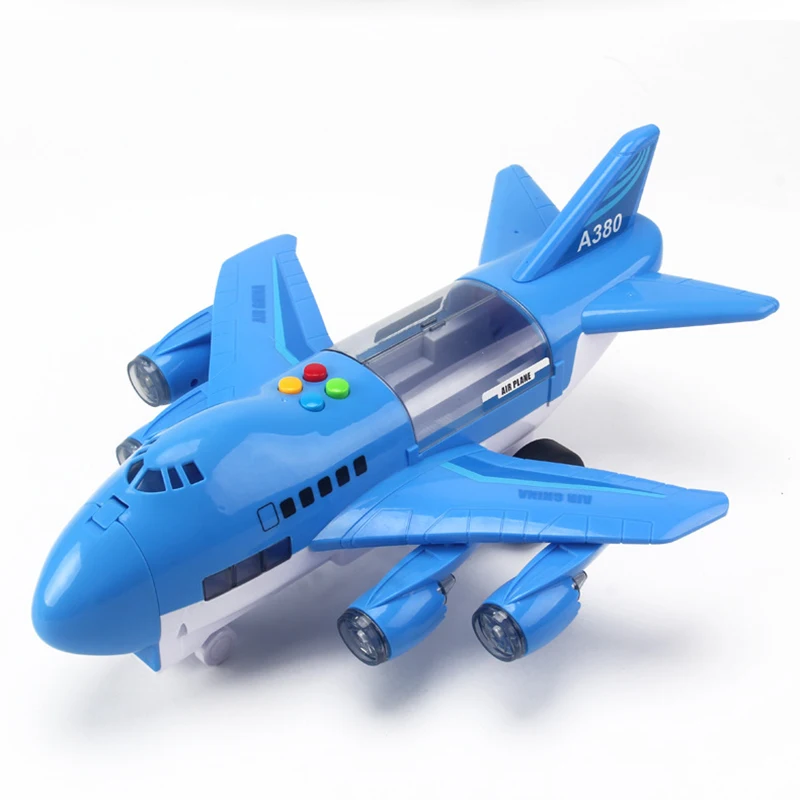 Музыкальная история моделирование трек инерция детская игрушка самолет большой