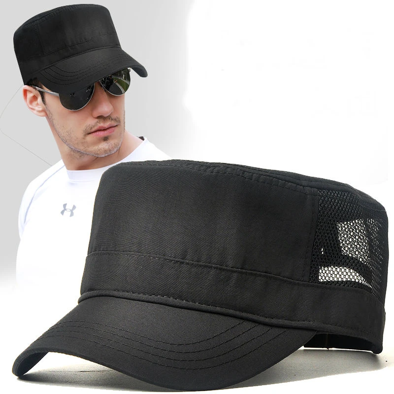 

Кепка От Солнца Мужская сетчатая, повседневная армейская шапка от солнца, из полиэстера, в стиле милитари, летняя, 55-60 см, 60-66 см, для взрослых