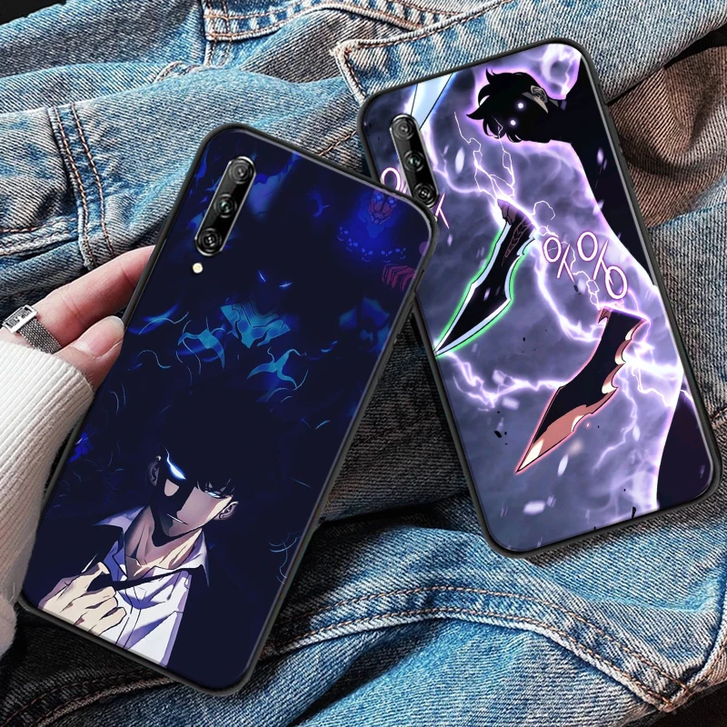

Solo Leveling Phone Case For Huawei P Smart Z 2019 2021 P20 P30 P40 Lite Pro Plus Carcasa Coque Funda Back Cover