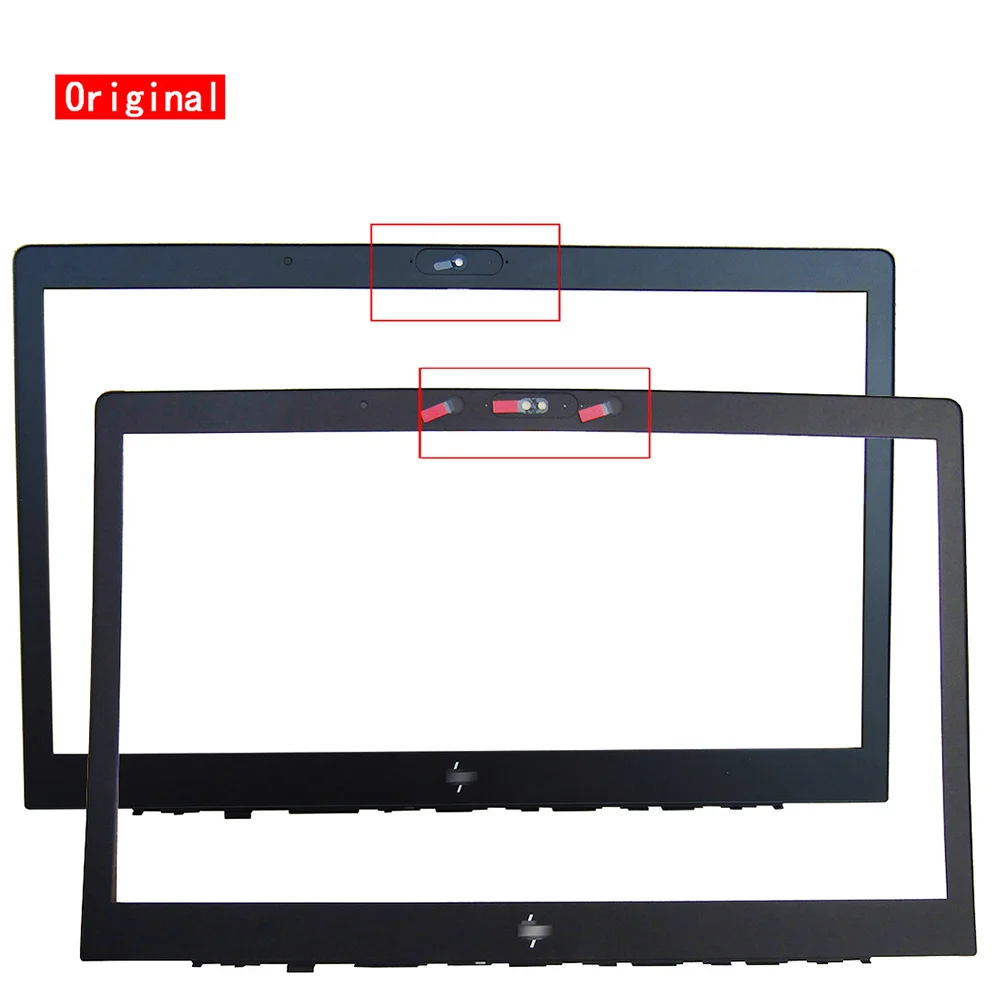 

NEW For HP Elitebook 755 850 G5 Zbook 15U G5 Laptop LCD Bezel Frame Cover L15527-001 Webcam Port Black Shell L15529-001 Housing