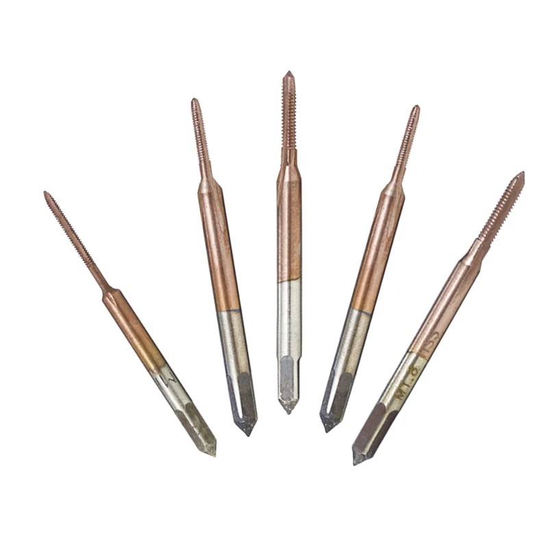 XCAN мини-резьбовой кран M1-M1.8 сверло с винтовым отверстием высокоскоростное стальное сверло с метрическим покрытием